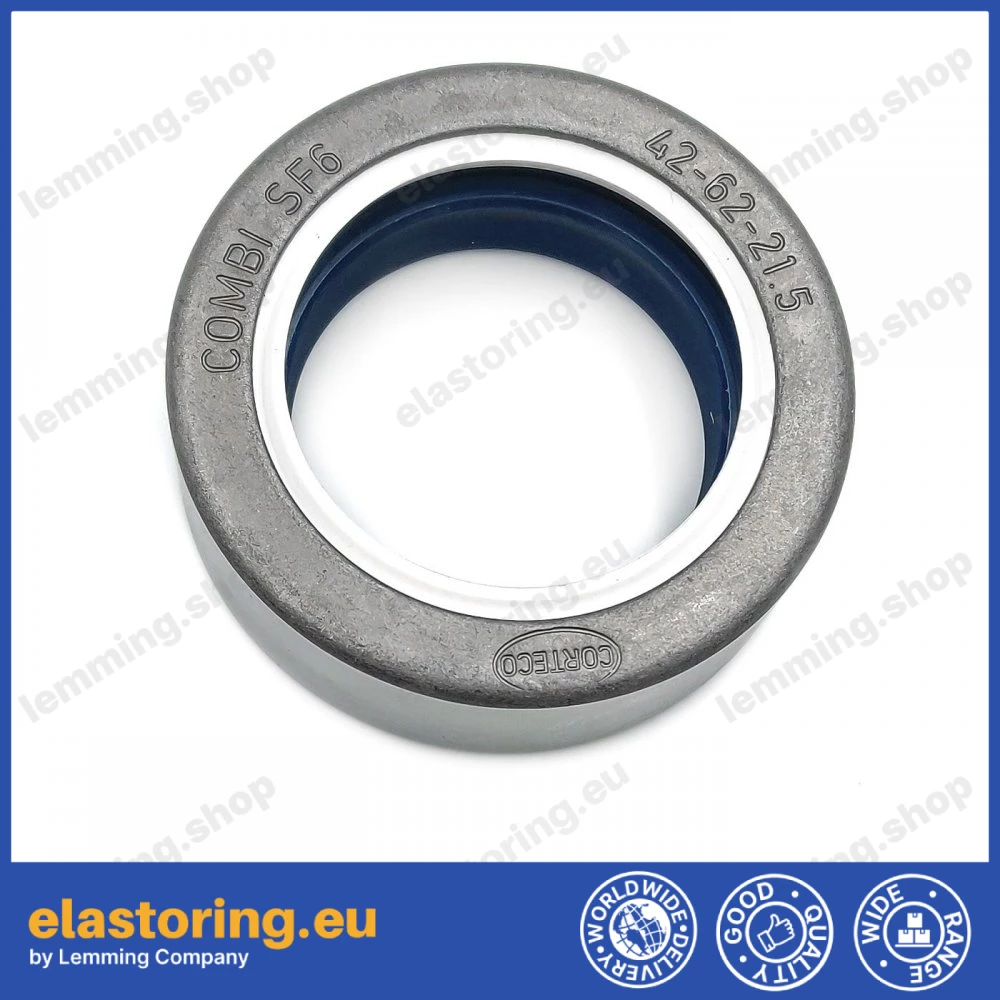 Wheel hub oil seal 42x62x21,5 COMBI SF6