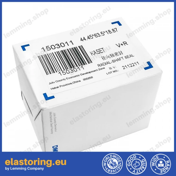 Wheel hub oil seal 44,45x63,5x18,87 RWDR V+R Wheel hub oil seal 44,45x63,5x18,87 RWDR V+R