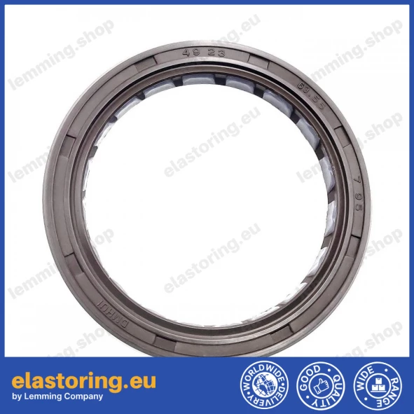 Oil seal 49,23x63,55x7,95 TCV FPM Oil seal 49,23x63,55x7,95 TCV FPM