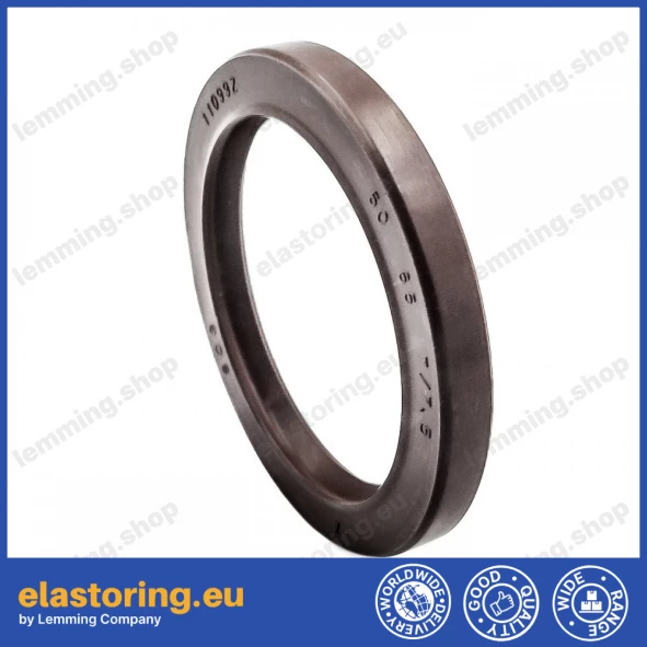 Pressure oil seal 50x65x7/7,5 TCN FPM Pressure oil seal 50x65x7/7,5 TCN FPM