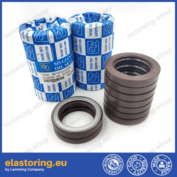 Pressure oil seal 50x72x12 TCN1 FPM Pressure oil seal 50x72x12 TCN1 FPM