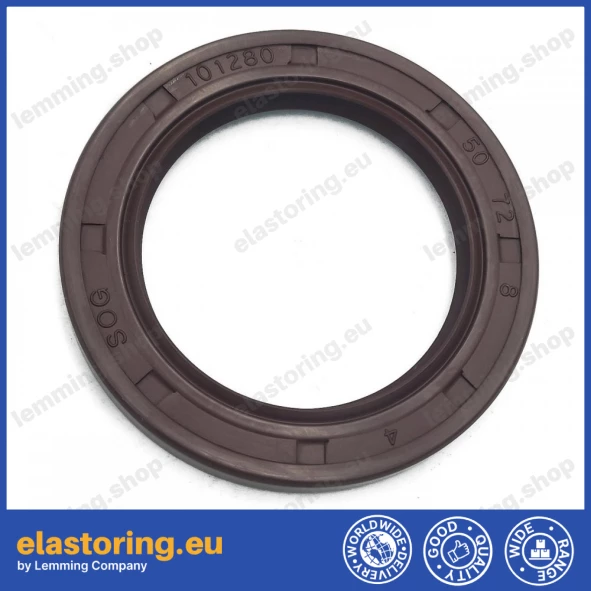 Oil seal 50x72x8 AS FPM Oil seal 50x72x8 AS FPM
