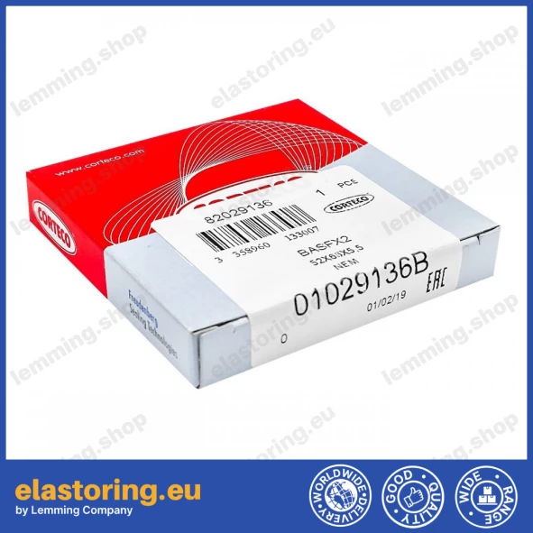 Oil seal 52x66x5,5 BASFX2 NEM Oil seal 52x66x5,5 BASFX2 NEM