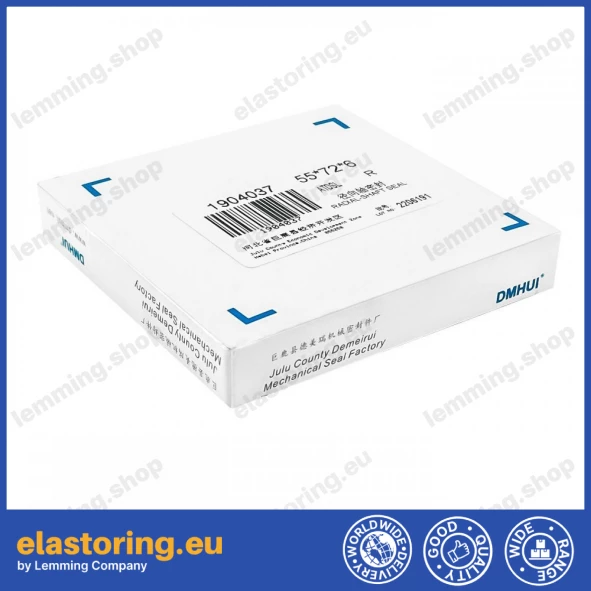 Oil seal 55x72x6 ATDSL PTFE+NBR Oil seal 55x72x6 ATDSL PTFE+NBR