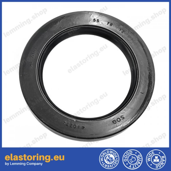 Pressure oil seal 55x78x12 TCN1 NBR Pressure oil seal 55x78x12 TCN1 NBR