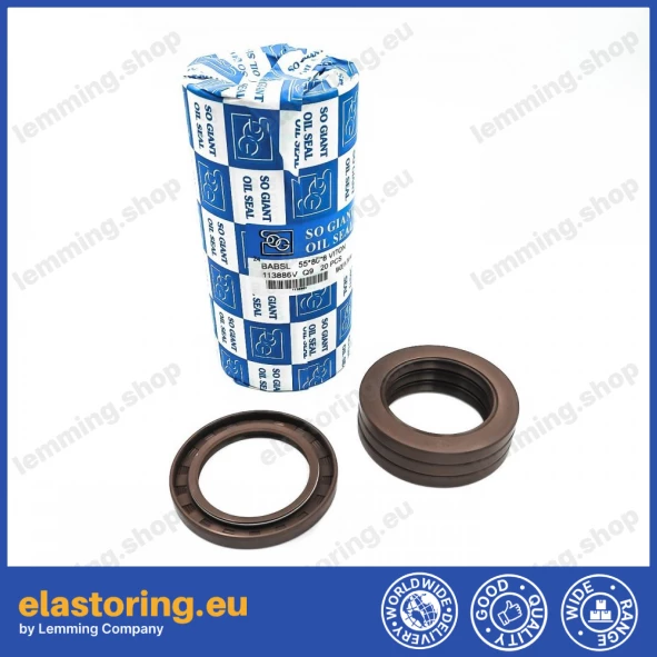 Pressure oil seal 55x80x8 TCN FPM