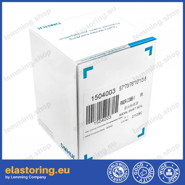 Oil seal 57x73/76x10/13,8 Oil seal 57x73/76x10/13,8