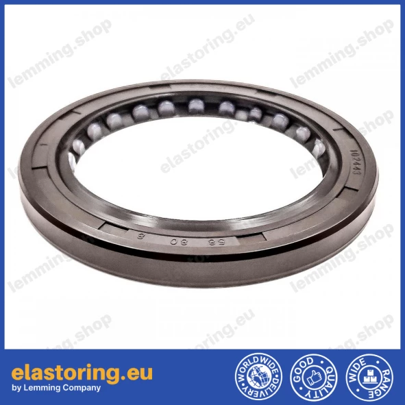 Oil seal 58x80x8 TCV FPM Oil seal 58x80x8 TCV FPM