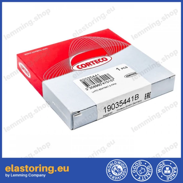 Oil seal 60x78x7,5 LHTC FPM