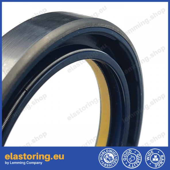 Wheel hub oil seal 60x80x12 COMBI 72NBR Wheel hub oil seal 60x80x12 COMBI 72NBR