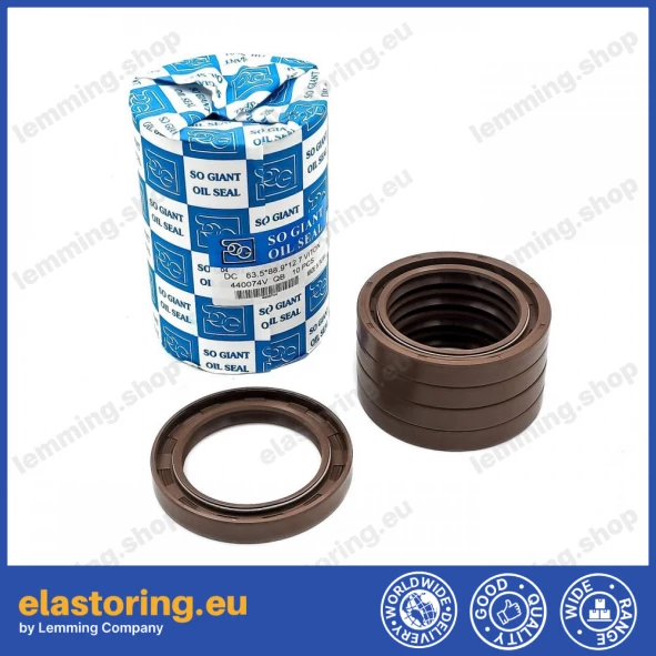 Oil seal 63,5x88,9x12,7 DC FPM Oil seal 63,5x88,9x12,7 DC FPM