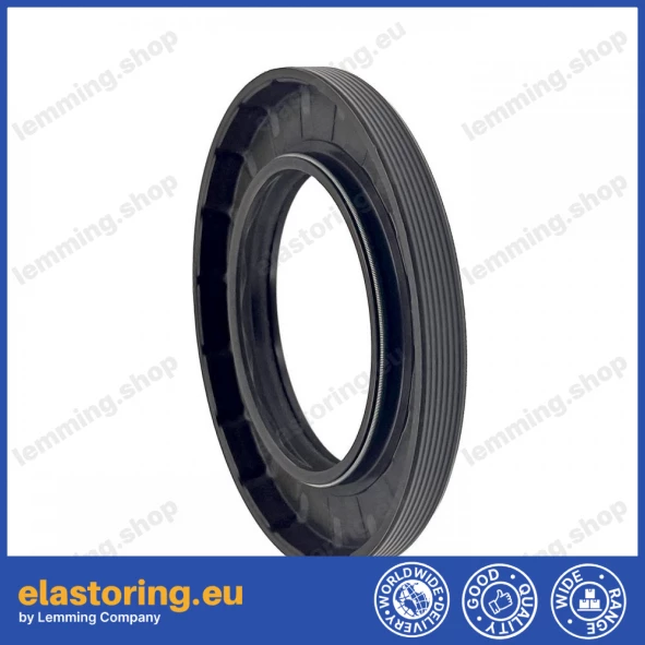 Oil seal 65x105x10/14 BAVISLDRWX7 FPM