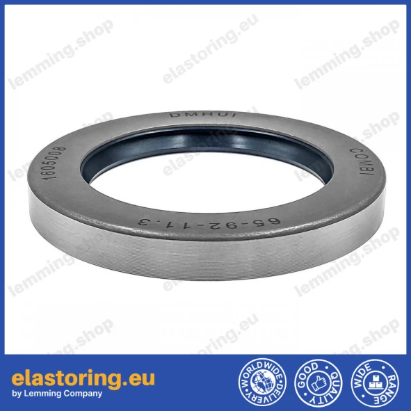 Oil seal 65x92x11,3 COMBI NBR