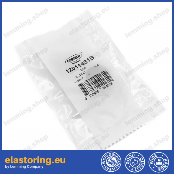 Pressure oil seal 6x19x7 BAB NBR Pressure oil seal 6x19x7 BAB NBR
