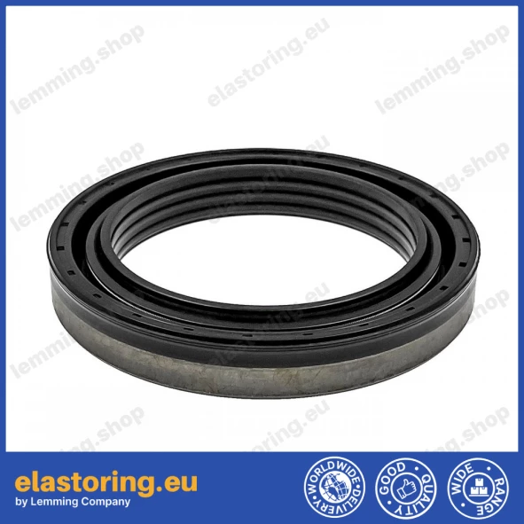 Wheel hub oil seal 73x101,6x14,5/15,5 CASSETTE NBR