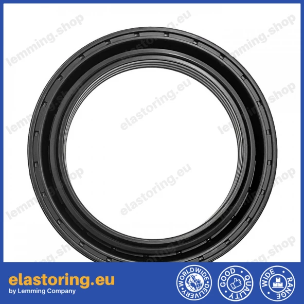 Wheel hub oil seal 73x101,6x14,5/15,5 CASSETTE NBR