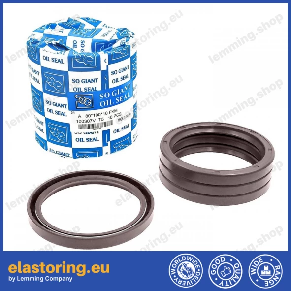 Oil seal 80x100x10 A FPM Oil seal 80x100x10 A FPM