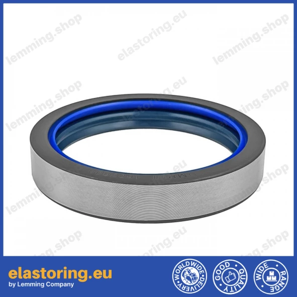 Wheel hub oil seal 80x100x18 COMBI SF6