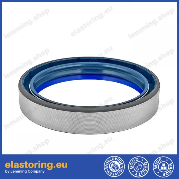 Wheel hub oil seal 80x100x18 COMBI SF6