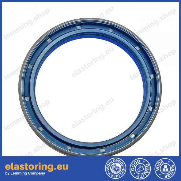 Wheel hub oil seal 80x100x18 COMBI SF6