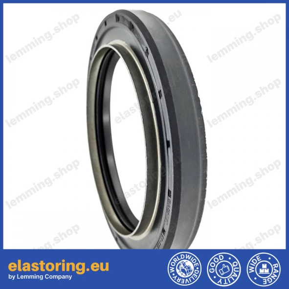 Wheel hub oil seal 80x110x12/16 RWDR KOMBI FPM Wheel hub oil seal 80x110x12/16 RWDR KOMBI FPM