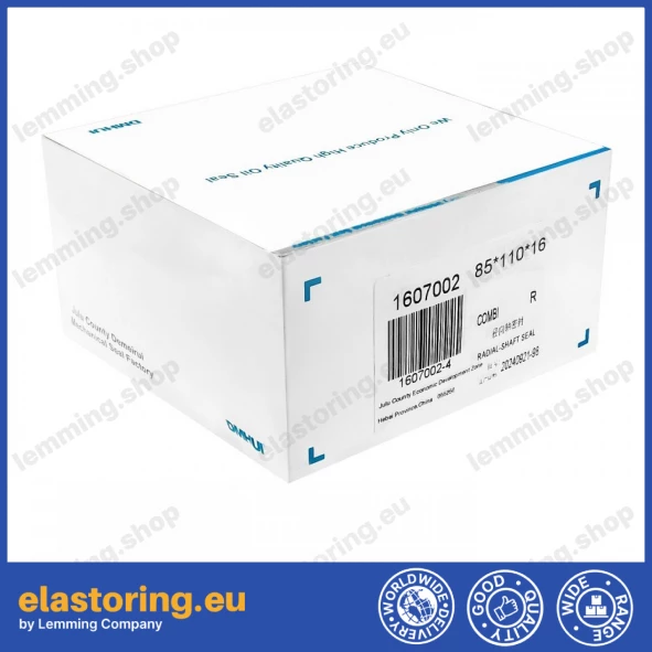 Oil seal 85x110x16 COMBI NBR