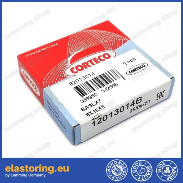 Oil seal 8x16x5 BASLX7 ACM Oil seal 8x16x5 BASLX7 ACM