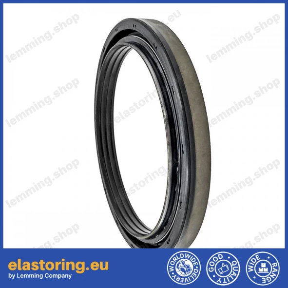 Oil seal CAS 127x160x15,5/17,5 NBR
