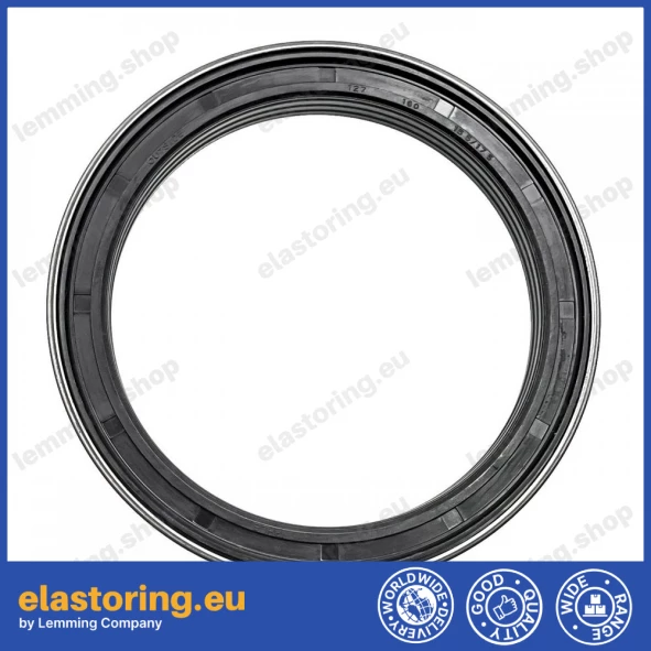 Oil seal CAS 127x160x15,5/17,5 NBR