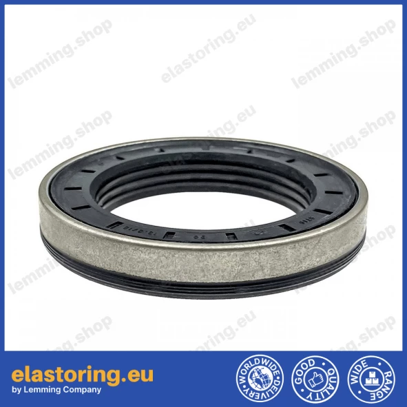 Wheel hub oil seal CAS 60x90x13,5/15 NBR70 D