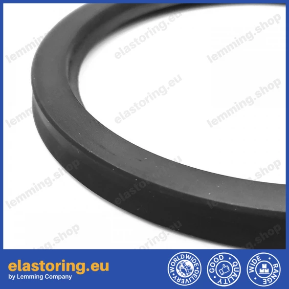 Rod seal RS19R 115x135x10u NBR CNC