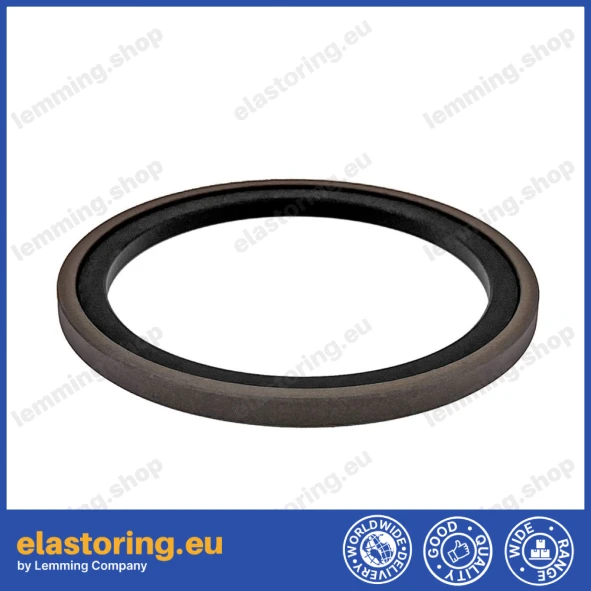 Piston seal PS20A 135x121,5x7z PTFE+BR + NBR CNC
