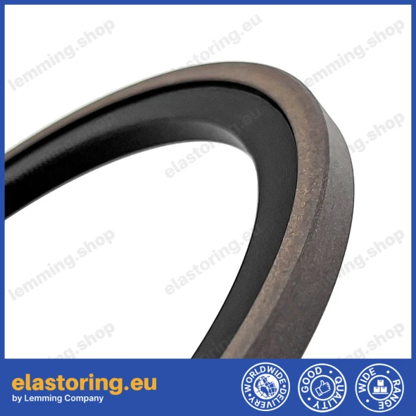 Piston seal PS20A 135x121,5x7z PTFE+BR + NBR CNC