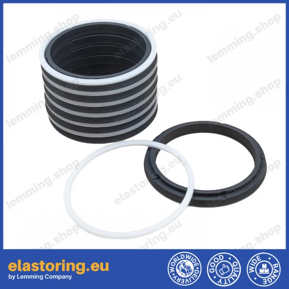 Piston seal 100x80x12,0/12,5 AYS-HPS2 PU+POM Piston seal 100x80x12,0/12,5 AYS-HPS2 PU+POM