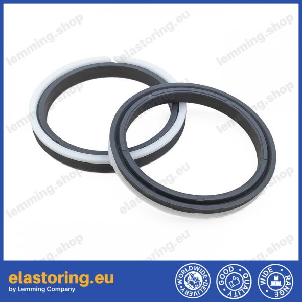 Piston seal 100x80x12,0/12,5 AYS-HPS2 PU+POM Piston seal 100x80x12,0/12,5 AYS-HPS2 PU+POM