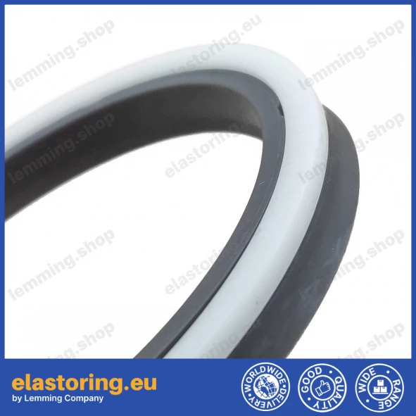 Piston seal 100x80x12,0/12,5 AYS-HPS2 PU+POM Piston seal 100x80x12,0/12,5 AYS-HPS2 PU+POM