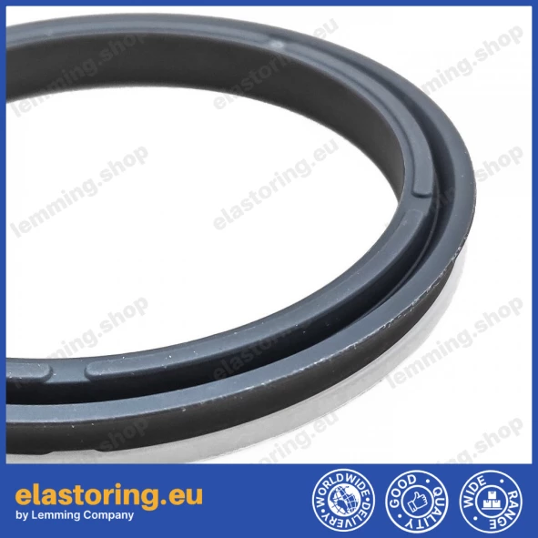 Piston seal 100x80x12,0/12,5 AYS-HPS2 PU+POM Piston seal 100x80x12,0/12,5 AYS-HPS2 PU+POM