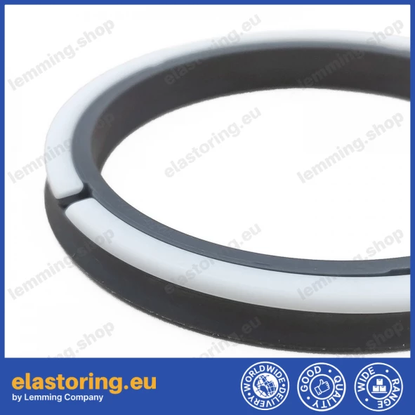 Piston seal 100x80x12,0/12,5 AYS-HPS2 PU+POM Piston seal 100x80x12,0/12,5 AYS-HPS2 PU+POM