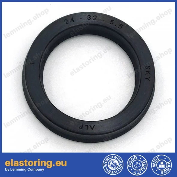 Rod seal 24x32x5,5 AR151 NBR