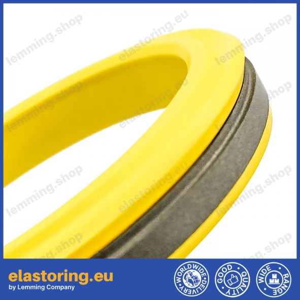Piston seal 80x65x13 12TDA PU+PTFE Piston seal 80x65x13 12TDA PU+PTFE