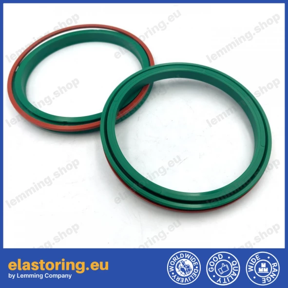 Piston Seal KDA 160x140x12,0 PU+POM Piston Seal KDA 160x140x12,0 PU+POM
