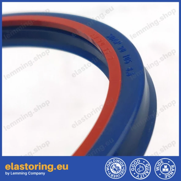 Rod seal SDAP 75x90x8,5 PU Rod seal SDAP 75x90x8,5 PU