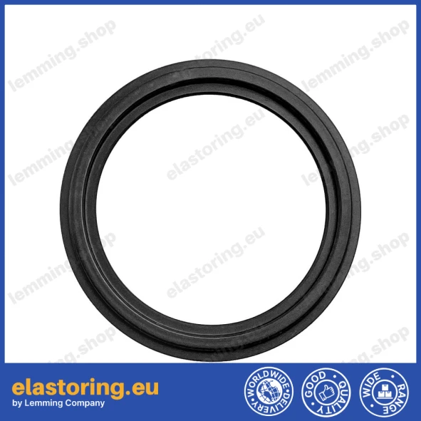 Rod seal U6 50x61,9x10,5 NBR