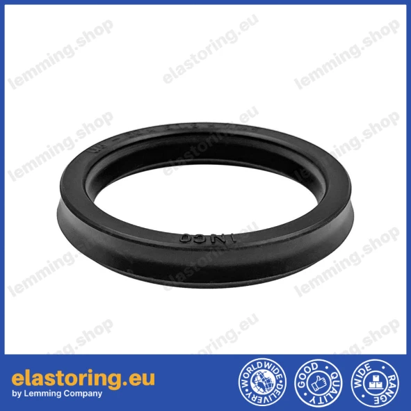 Rod seal U6 50x61,9x10,5 NBR
