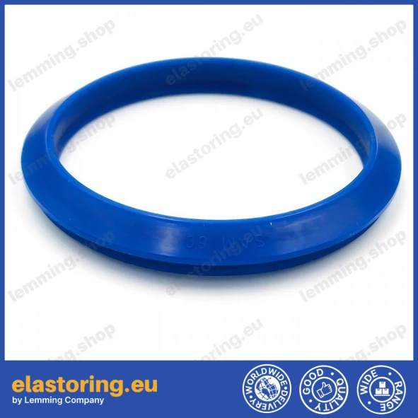 Wiper 10WUH 58x66x4/8 PU