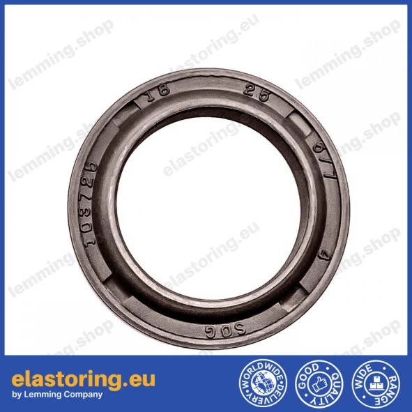 Wiper DKC 18x25x5/7 FPM+Stal Wiper DKC 18x25x5/7 FPM+Stal