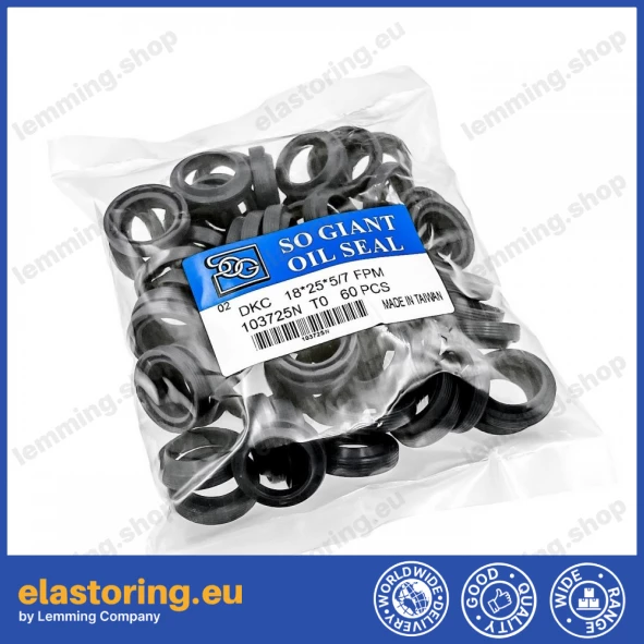 Wiper DKC 18x25x5/7 NBR+Stal Wiper DKC 18x25x5/7 NBR+Stal