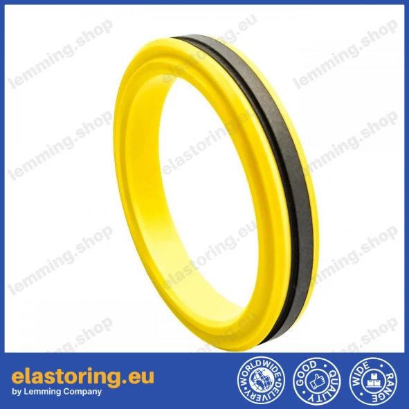 Piston seal 80x65x13 12TDA PU+PTFE Piston seal 80x65x13 12TDA PU+PTFE