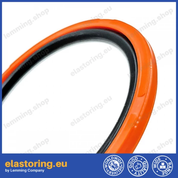 Piston seal KHT 17x12,1x2,2