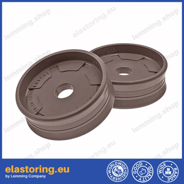 Pneumatic seal K25-50x10x18 FPM